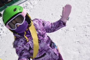Gaia 1st Day in Ski School